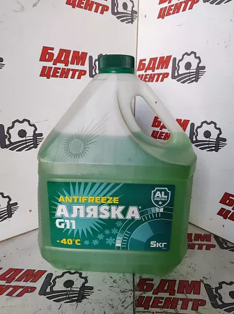 Антифриз Аляска -40 green 5кг.(зелёный)