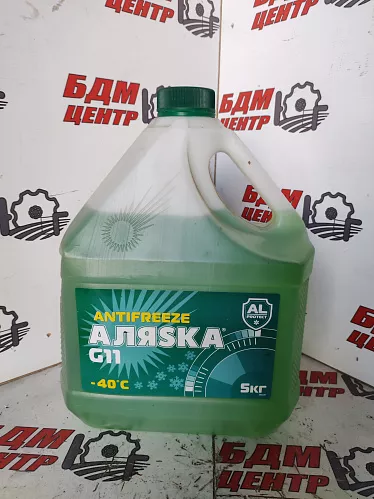 Антифриз Аляска -40 green 5кг.(зелёный)